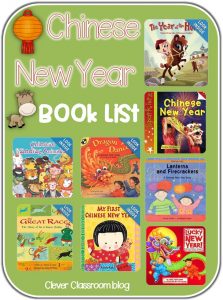 Chinese new year book list and coloring pages
