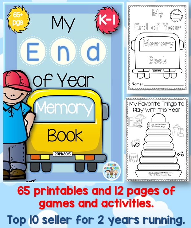 End of Year Memory Book 2016