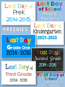 FREE Last Day of School Posters