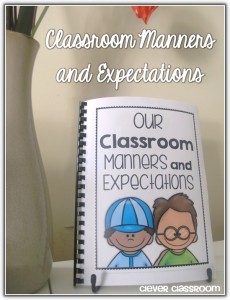 Classroom Manners and Expectations Posters - Social Skills