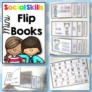 Social Skills Flippy Books Front Cover Image Clever Classroom