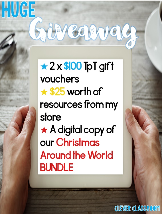 Clever Classroom Celebration Time Giveaway NOV 2015 3