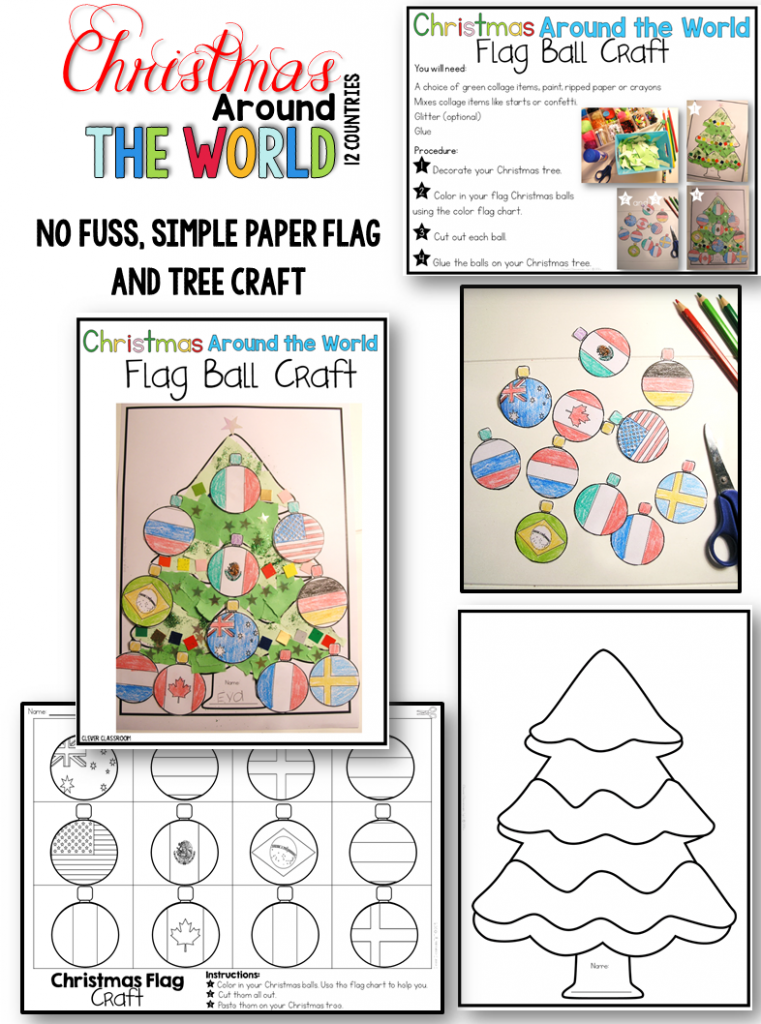 Christmas Around The World Free Printables Printable Templates