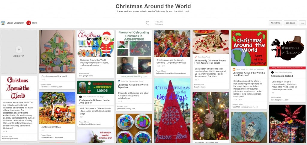 Christmas Around the World and some Christmas card ideas