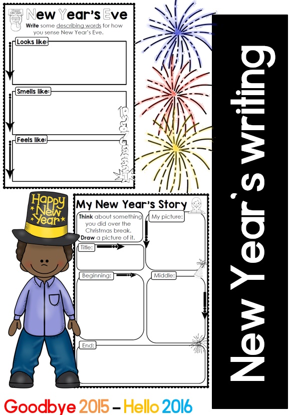 New Year's writing activities 2016