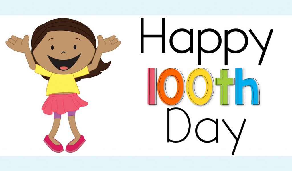 100th day of school photo posters freebie