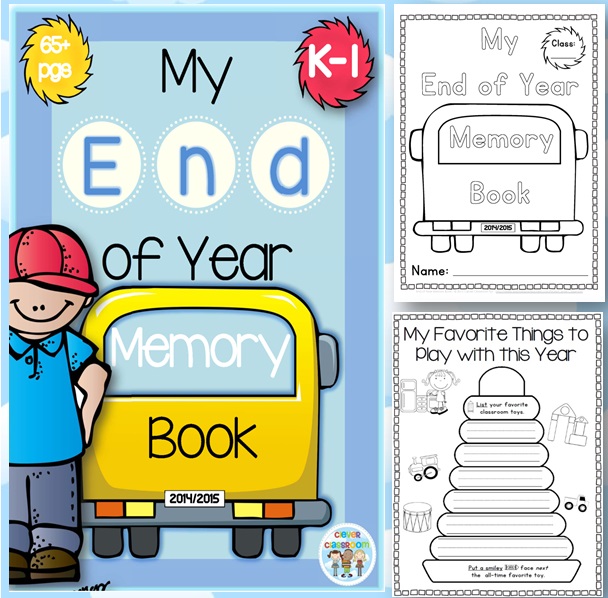 End of Year Activities GALORE and Memory Book 