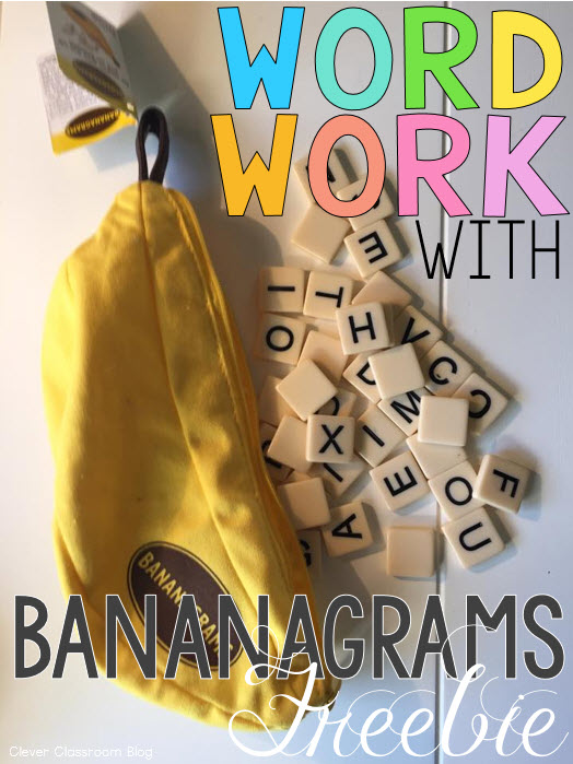 Bananagrams: Game Review + FREE Printable Game Sheet