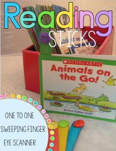 Guided reading sticks - 3 levels to help children's developing reading competencies including fluency and comprehension