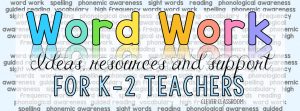 word work ideas K-2