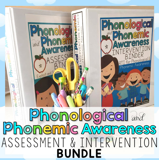 Phonemic and Phonological Awareness BUNDLE