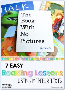 7 Reading Lessons Using Mentor Texts K-2