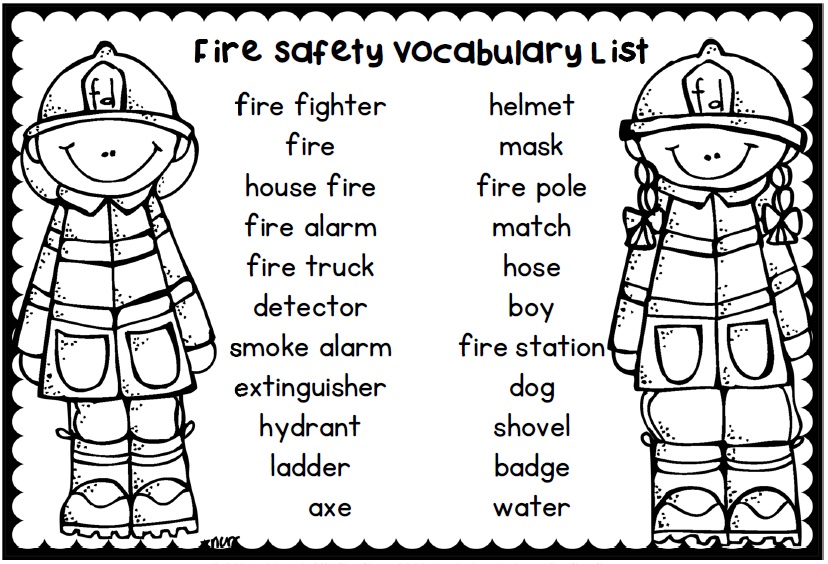 Fire Safety Printables and Support Resources Clever Classroom Blog