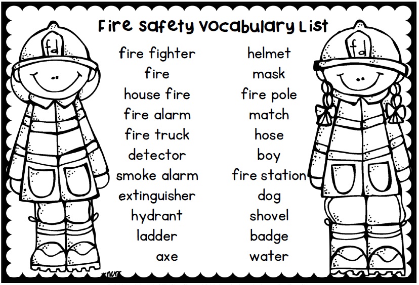 Fire Safety Printables And Support Resources Clever Classroom Blog