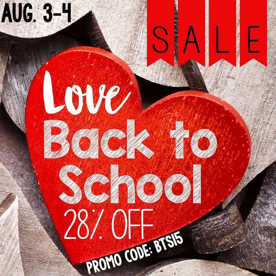 Back to School Freebies and a Sale