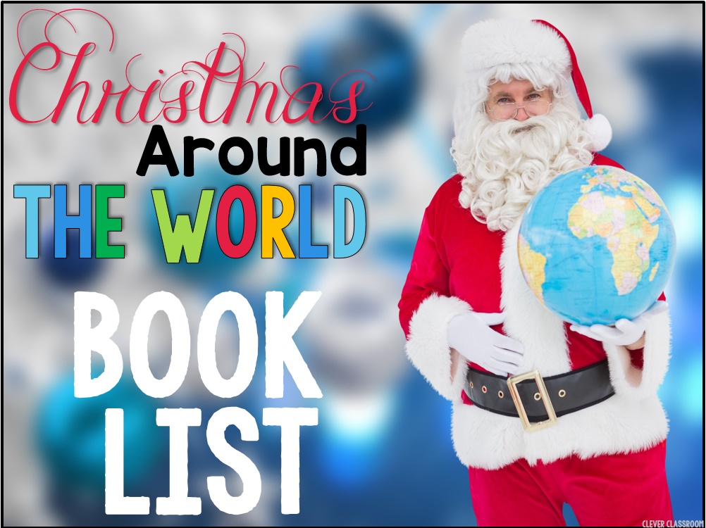 Christmas Around the World Book List FREEBIE